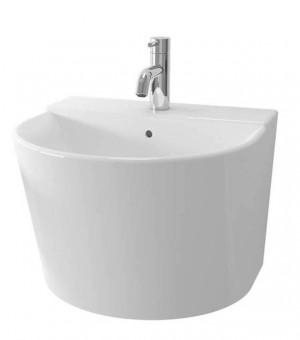 مغسلة أفرنجي معلق ابيض قطعة واحدة مقاس 455×430×330 ملم - صناعة اندونيسي # TOTO - OMNI - LW898CJF